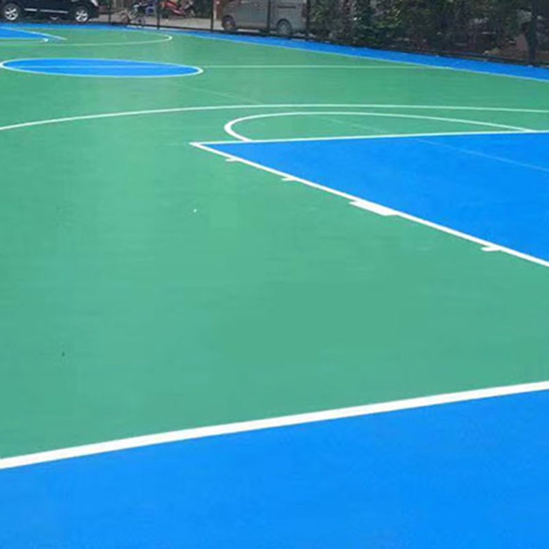 海口三亞籃球場工程建設(shè)及塑膠籃球場材料廠家